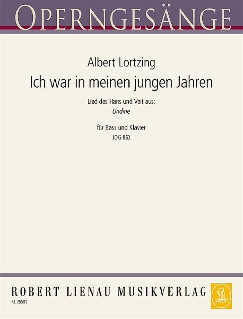 Ich war in meinen jungen Jahren (Undine)